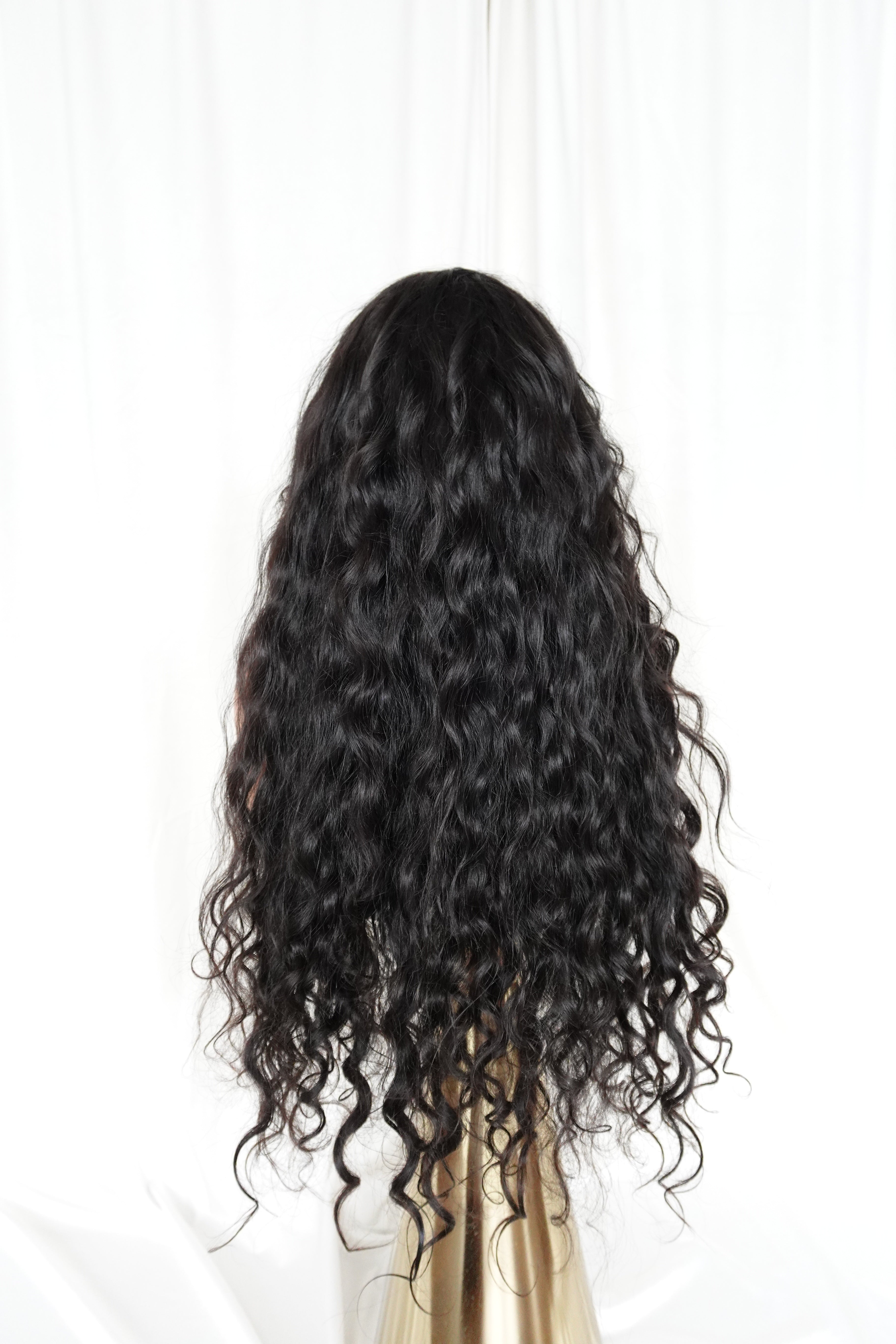 handcrafted temple hair wig natural curly Toronto