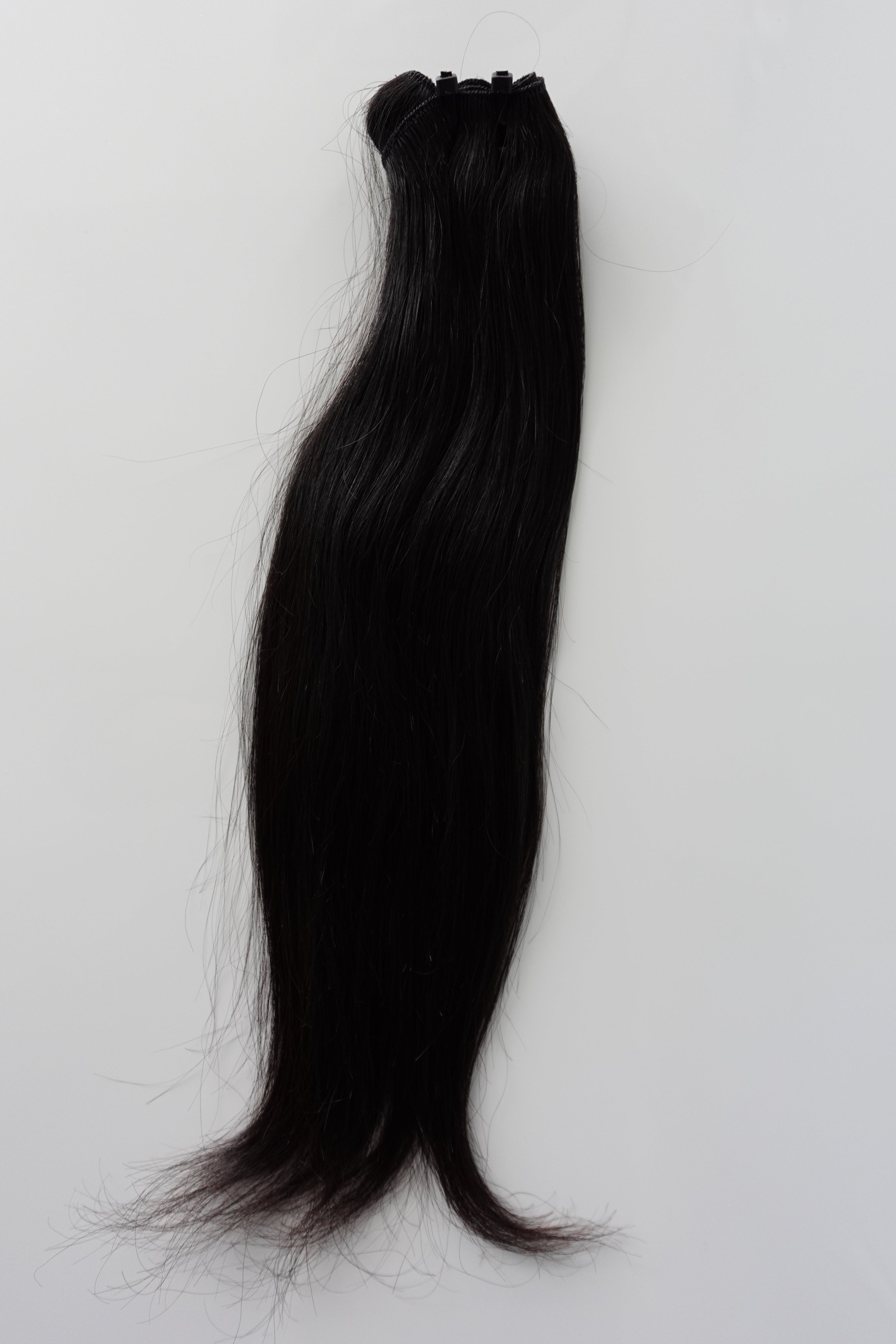 raw temple hair natural straight texture single donor