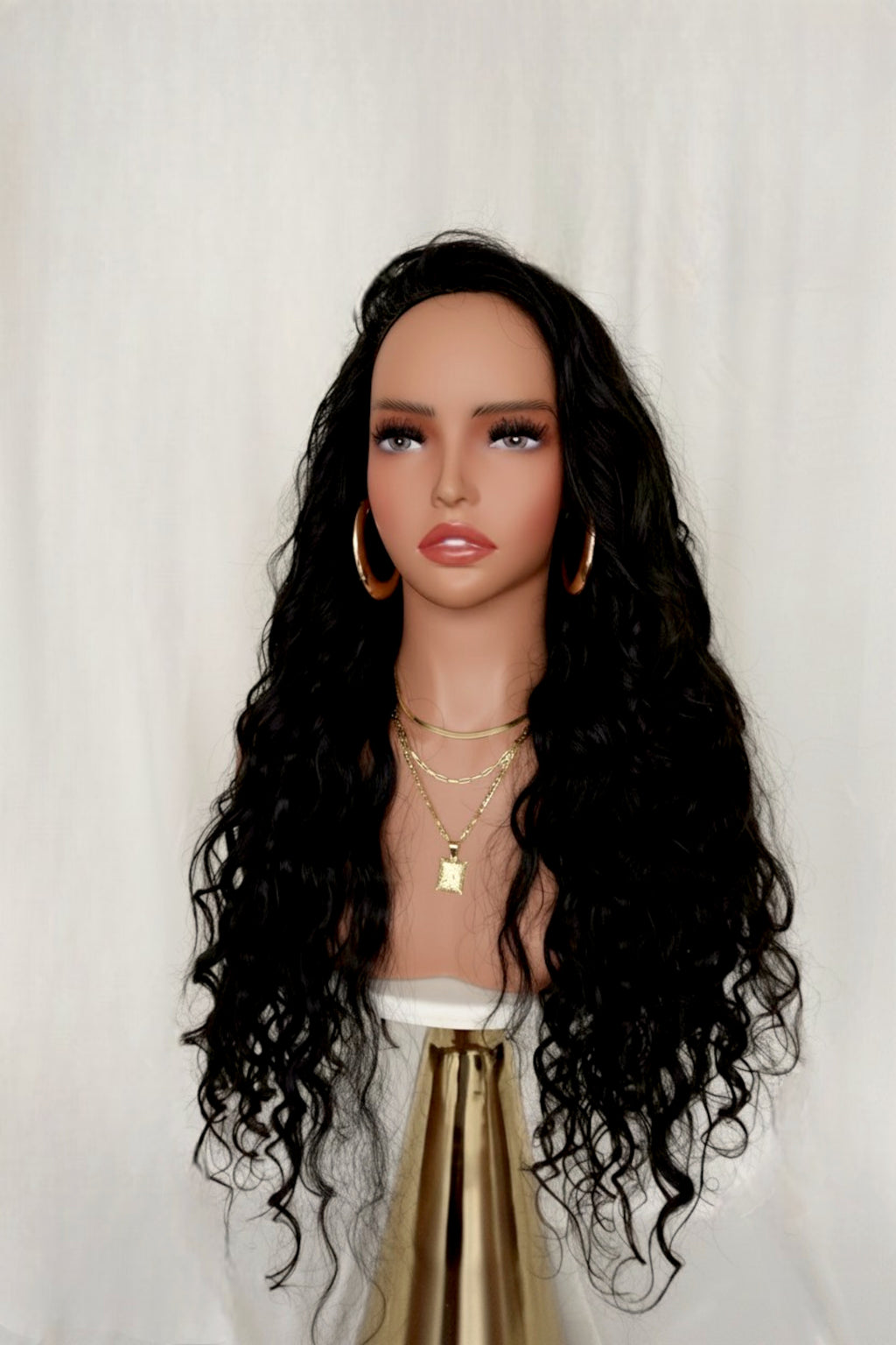 Raw Temple Hair Wig - Natural Curly